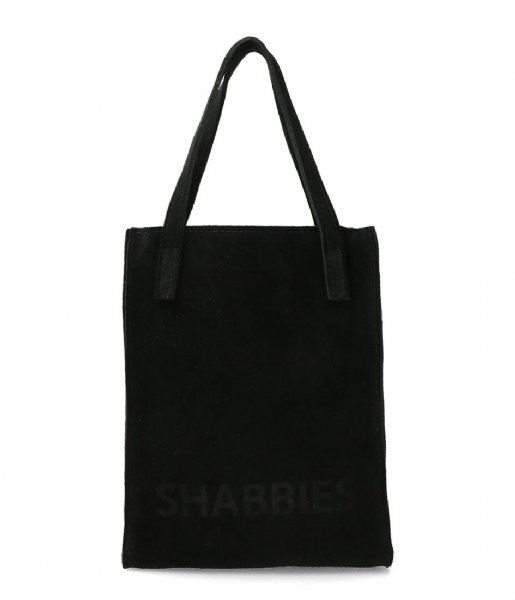 Shabbies  Shopper Xs Suede Black (0004)